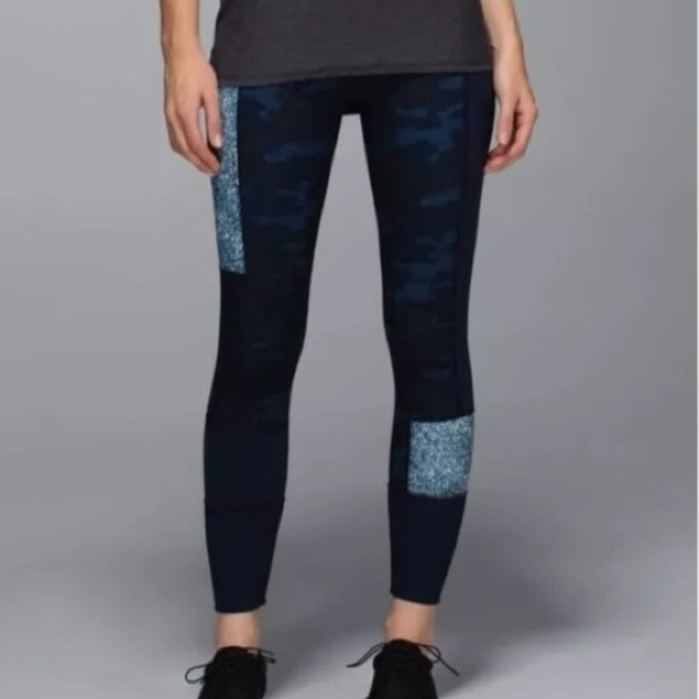 Lululemon Wunder Under Sashiko leggings